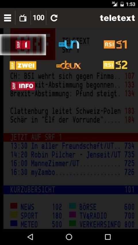TELETEXT (mobile Website) screenshot 7