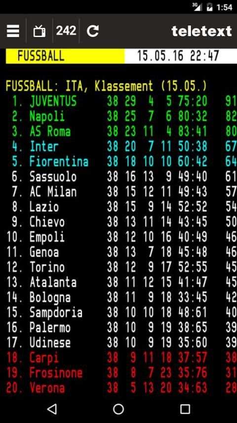 TELETEXT (mobile Website) screenshot 8