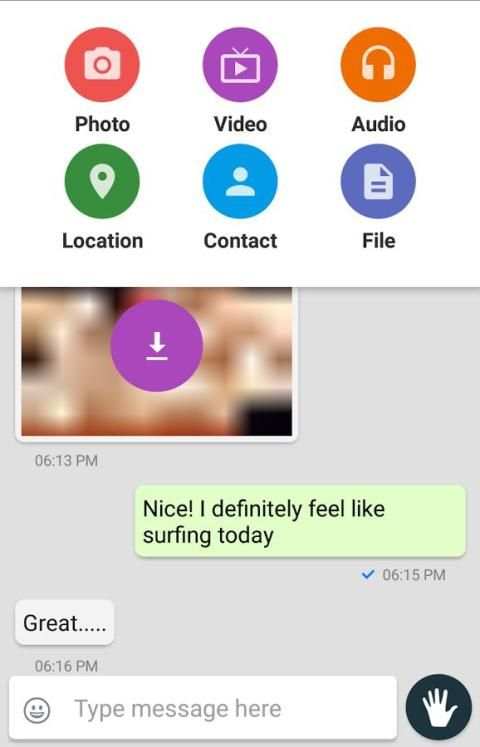 SayHi Messenger स्क्रीनशॉट 4