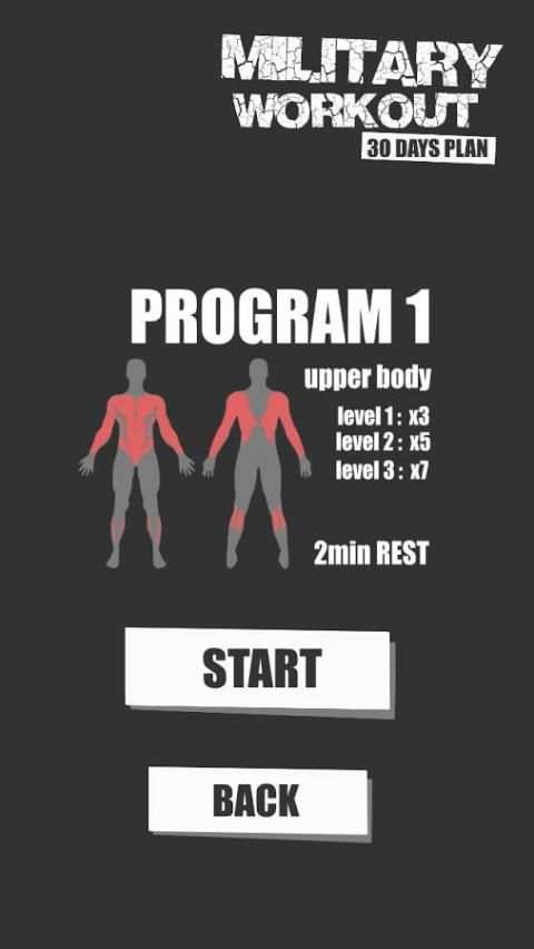 Military Workout screenshot 3