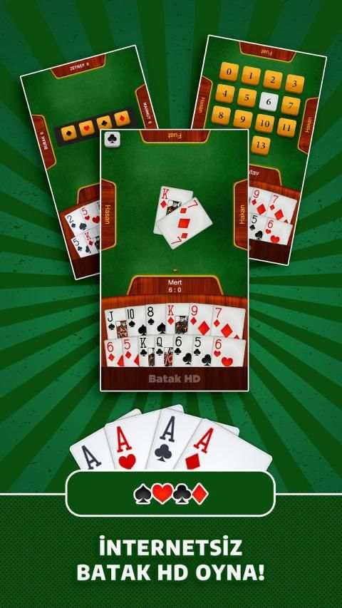 Batak HD - İnternetsiz Batak screenshot 5