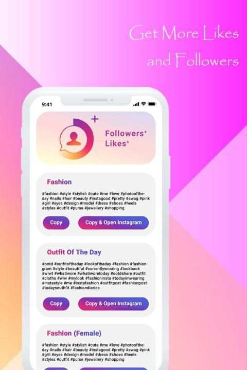 Insta Square Image – Get Real Likes for Instagram screenshot 1
