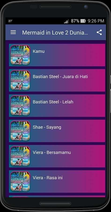 Mermaid in Love 2 Dunia Lagu screenshot 3