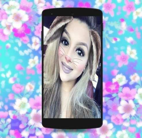 Cat Face Filter Effect скриншот 2