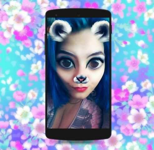 Cat Face Filter Effect скриншот 1