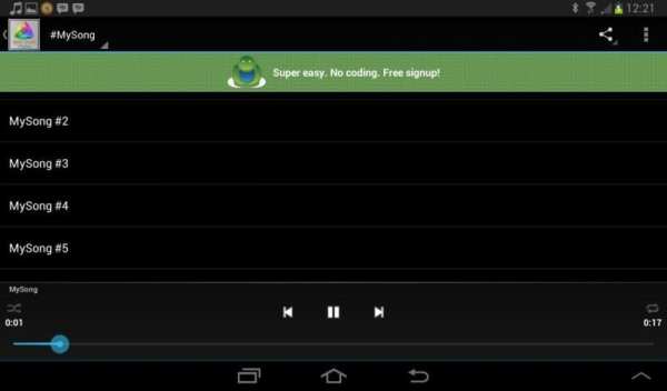 #MySong screenshot 1