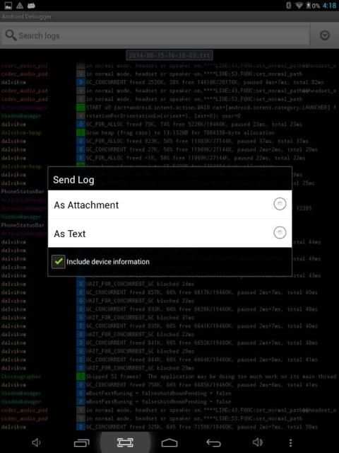 Debugger for Android Apps скриншот 1