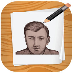 Face Drawing Step by Step icon