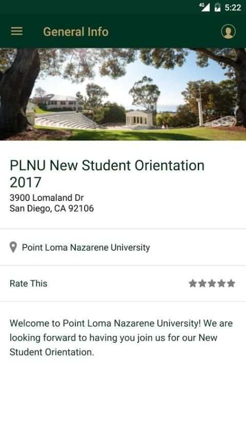 Point Loma Nazarene University screenshot 2
