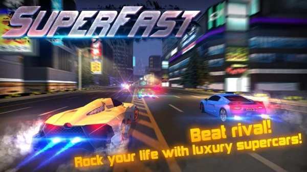 Super Fast Car Racing screenshot 1