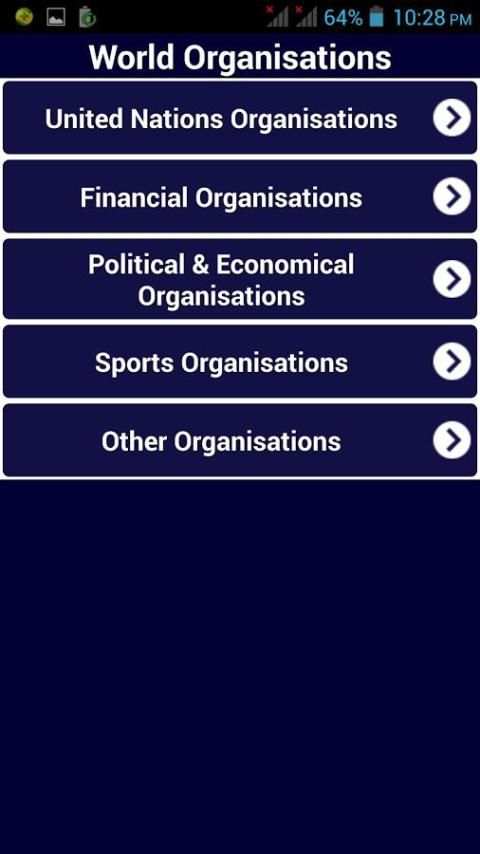 World Organisations скриншот 6