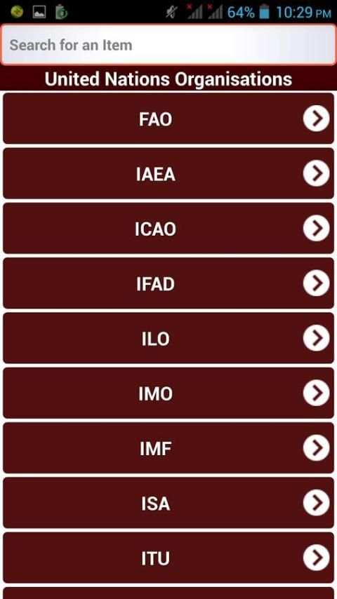 World Organisations скриншот 5