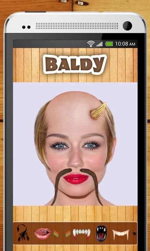 Baldy : Bald Photo Editor स्क्रीनशॉट 5