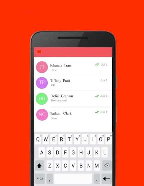 Messenger for Tango screenshot 1