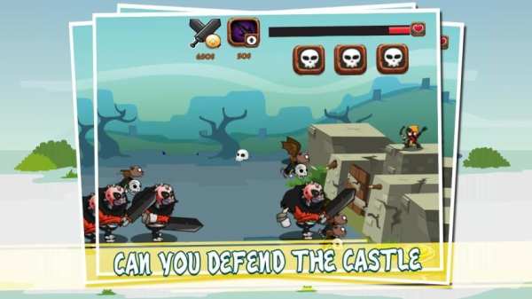 Zombie Archer Monster Defense screenshot 1