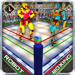 Реальный бой робота бокса бой иконка