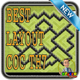 Base layouts coc th7 أيقونة