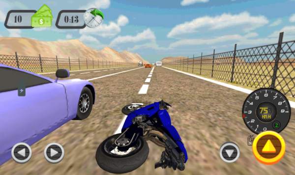 Moto Racing 3d screenshot 1