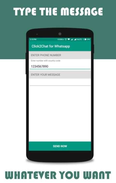 Click2Chat For Whatsapp screenshot 2