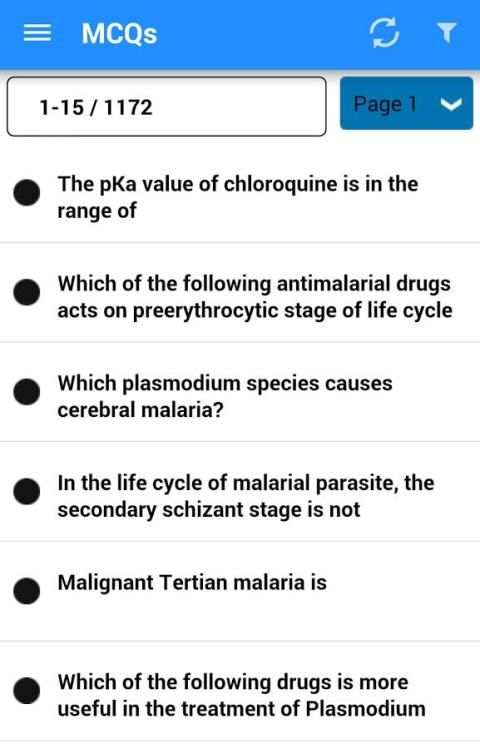 GPAT, NIPER JEE & PHARMA MCQs 2 تصوير الشاشة