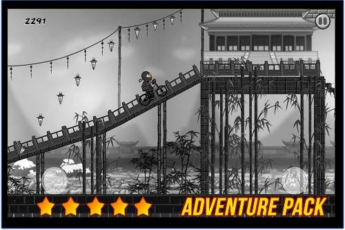 Bike Ninja Escape screenshot 3