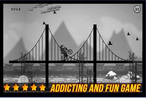 Bike Ninja Escape screenshot 2