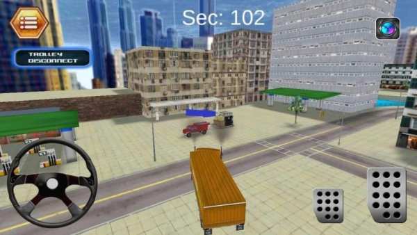 Car Transporter Parking Game स्क्रीनशॉट 3