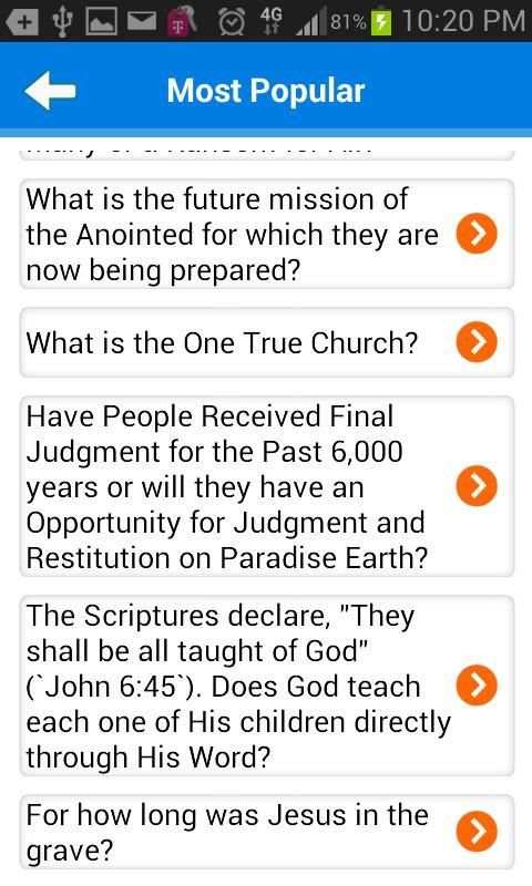 Bible Questions & Answers FAQ screenshot 4