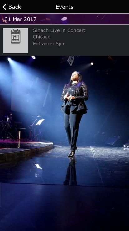 Sinach Live screenshot 1