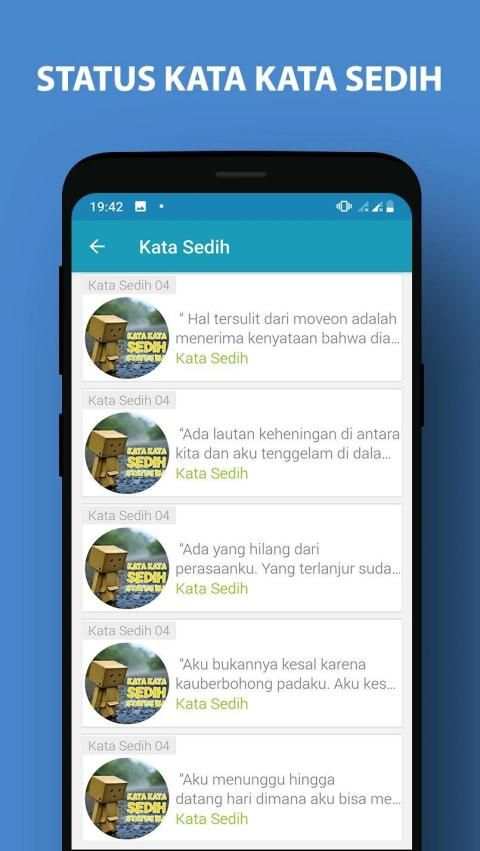 Kata Kata Sedih Status WA screenshot 3