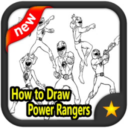 How to Draw Power Rangers иконка