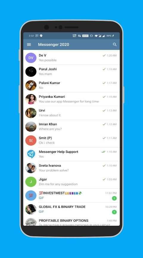 Messenger 2020 स्क्रीनशॉट 1