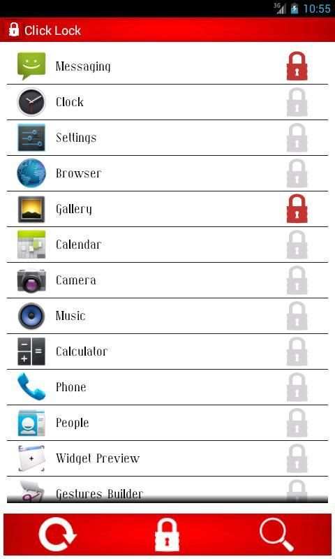 Click Lock [APP Locker] screenshot 7