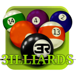 3D Pool game - 3ILLIARDS Free أيقونة