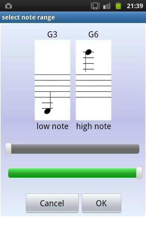 Trumpet Fingering Trainer Demo скриншот 7