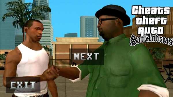 Cheats - GTA San Andreas скриншот 5