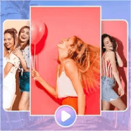 Video maker from photos with music - Video editor आइकन