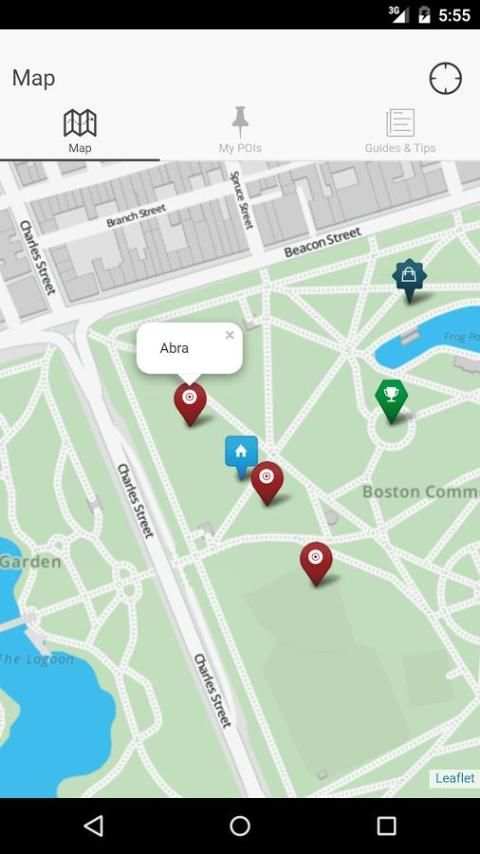 Map For Pokemon GO 3 تصوير الشاشة