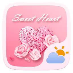 Sweet Heart GO Weather Widget