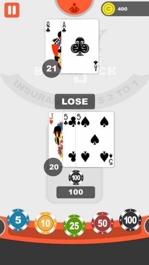 블랙잭 왕(BlackJack King) скриншот 4