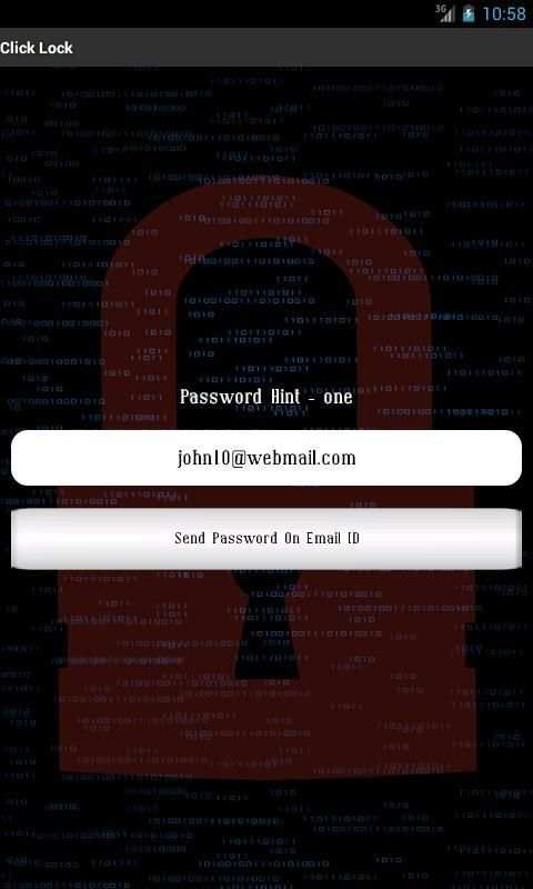 Click Lock [APP Locker] स्क्रीनशॉट 2