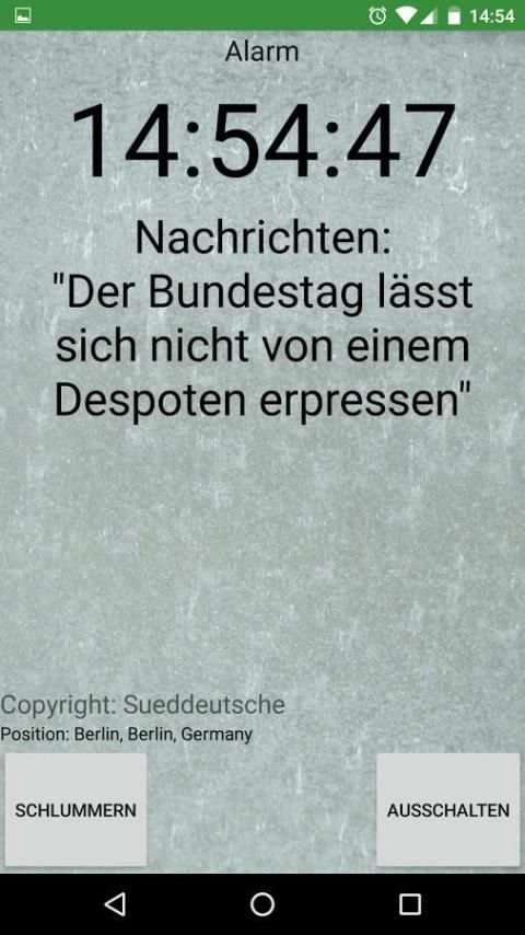 Sprechender Wecker 7 تصوير الشاشة