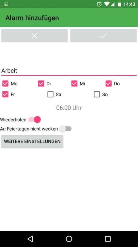 Sprechender Wecker 2 تصوير الشاشة