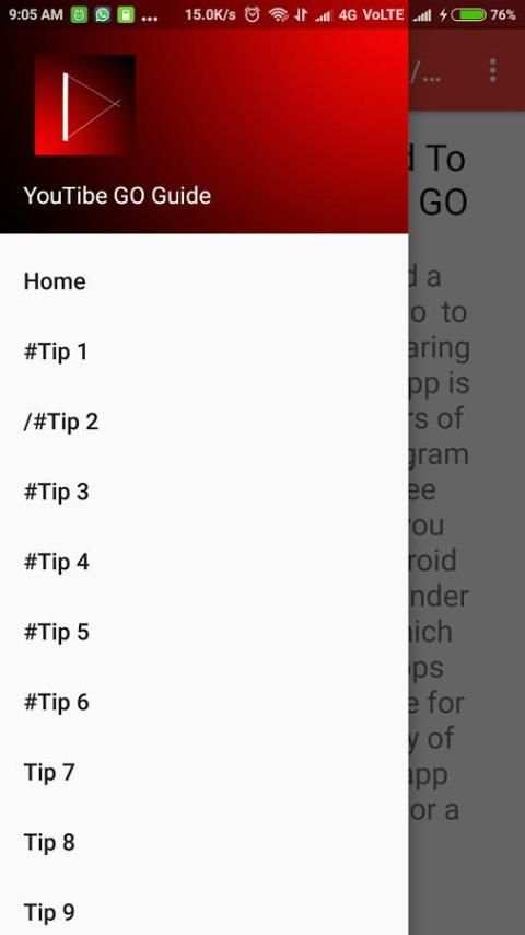 Guide YouTube Go Tips Tricks स्क्रीनशॉट 3