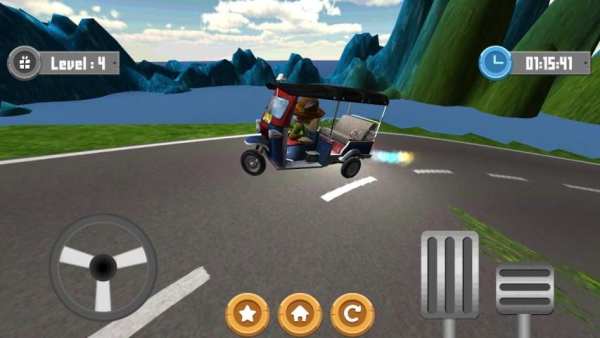 Tuk Tuk Racing On The Road screenshot 2