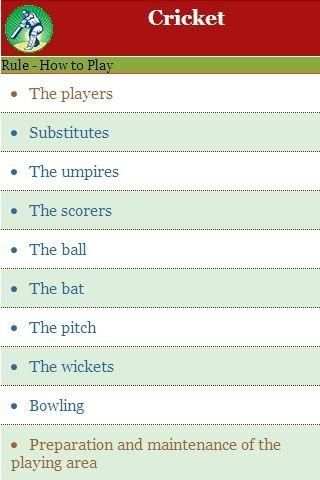 Rules to Play Cricket screenshot 2