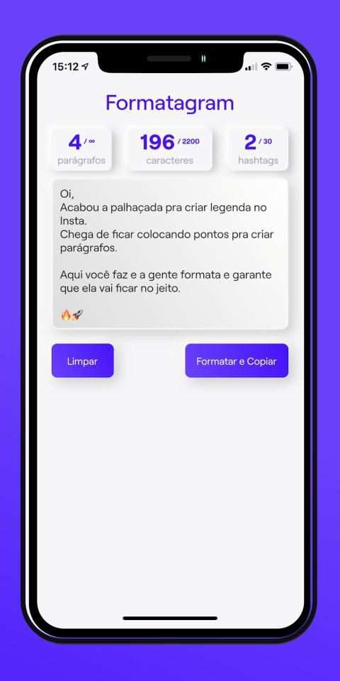 Formatagram screenshot 2