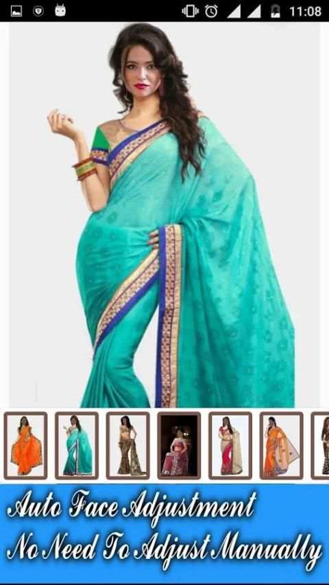 Women Saree Fashion Montage screenshot 4
