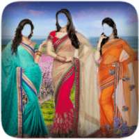 Women Saree Fashion Montage