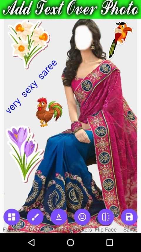 Women Saree Fashion Montage screenshot 3